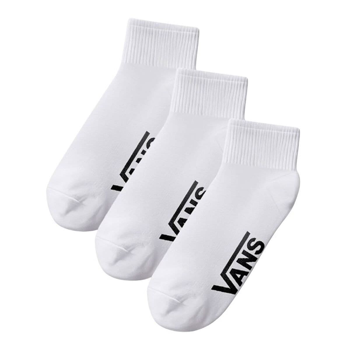 Sportsocken Vans Classic Quarter Crew Weiß 3 Stücke