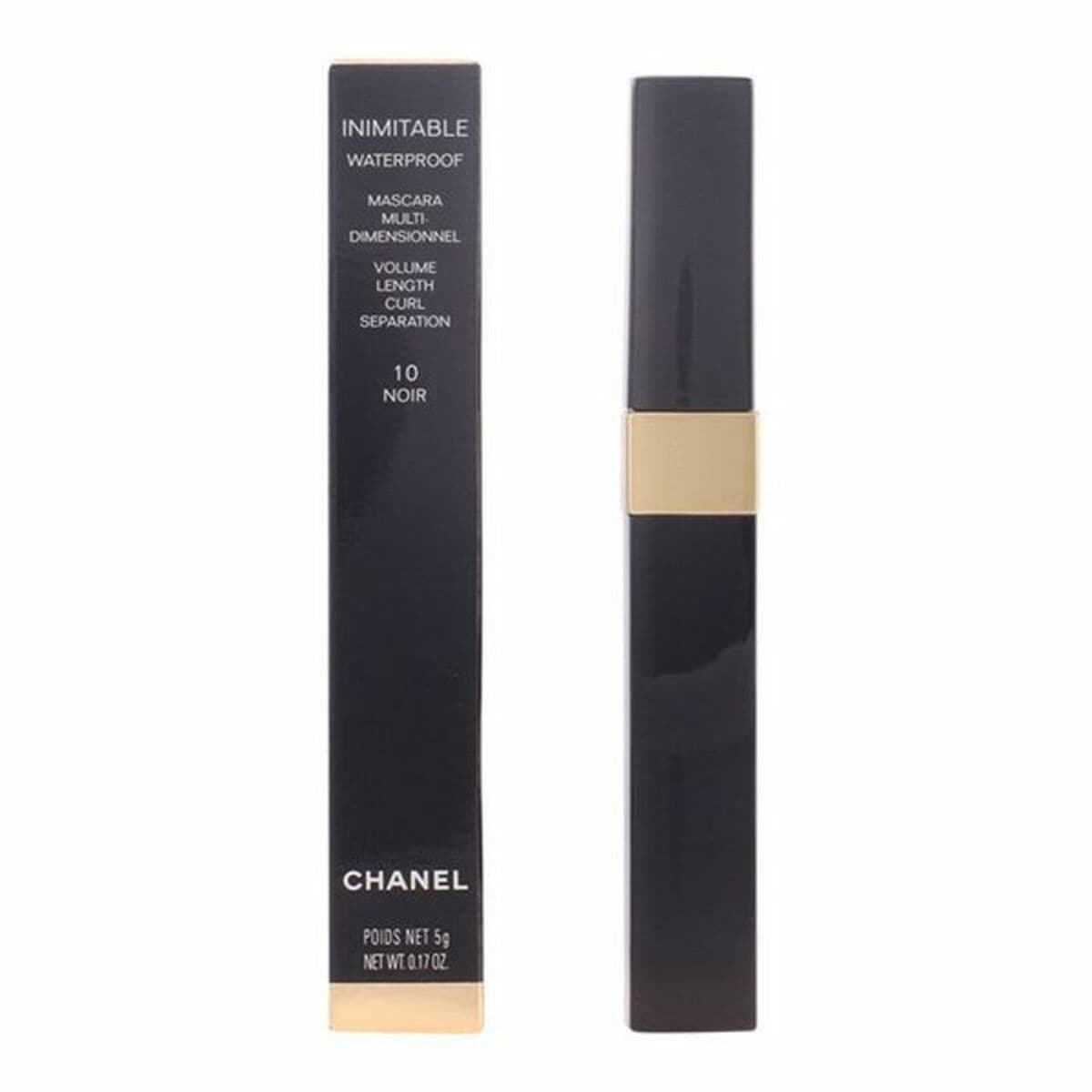 Wimpernmaske mit Volumeneffekt Chanel Inimitable Wp Schwarz Nº 10 Nº 10 Noir Nº 10-Noir 5 g