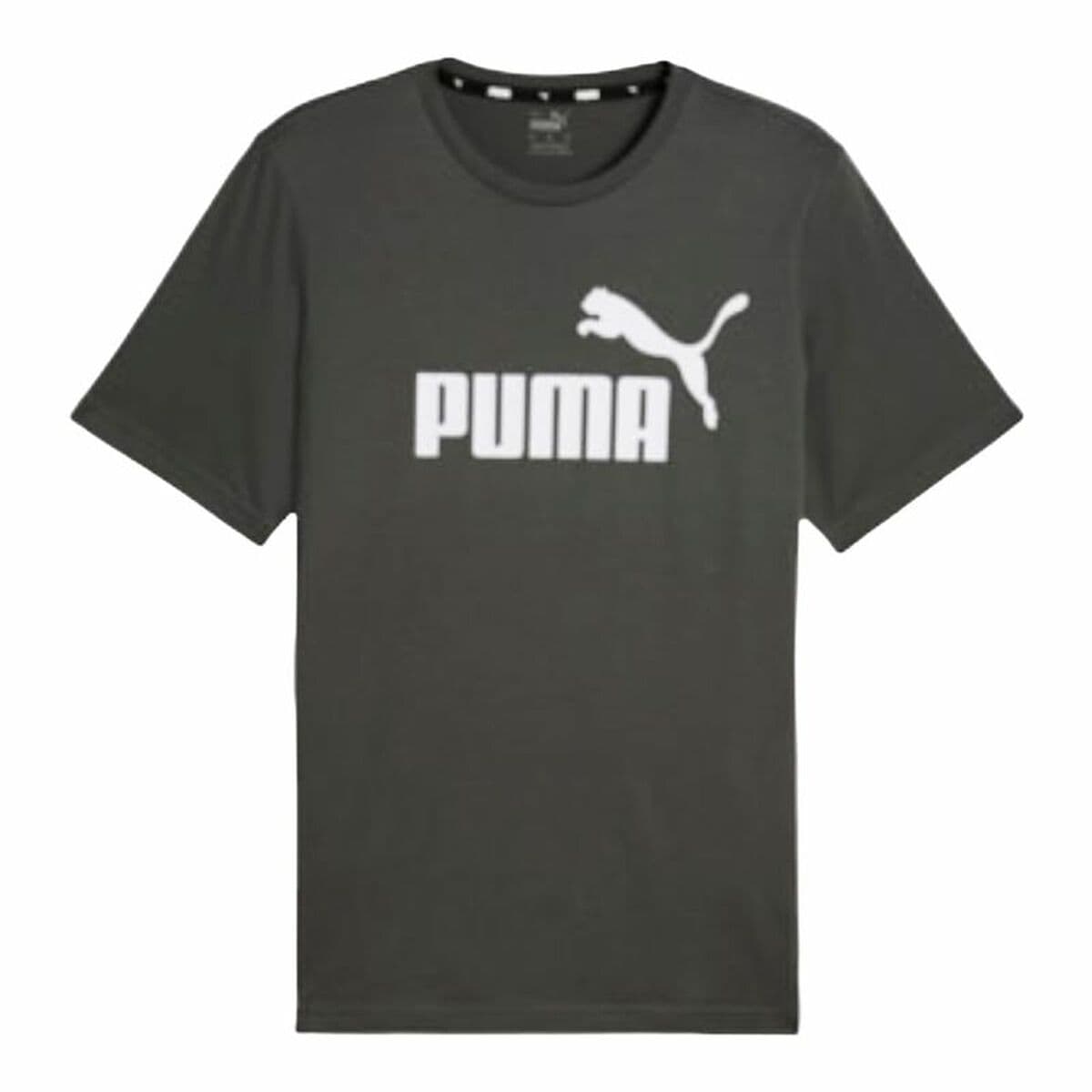 Herren Kurzarm-T-Shirt Puma Essentials Grau