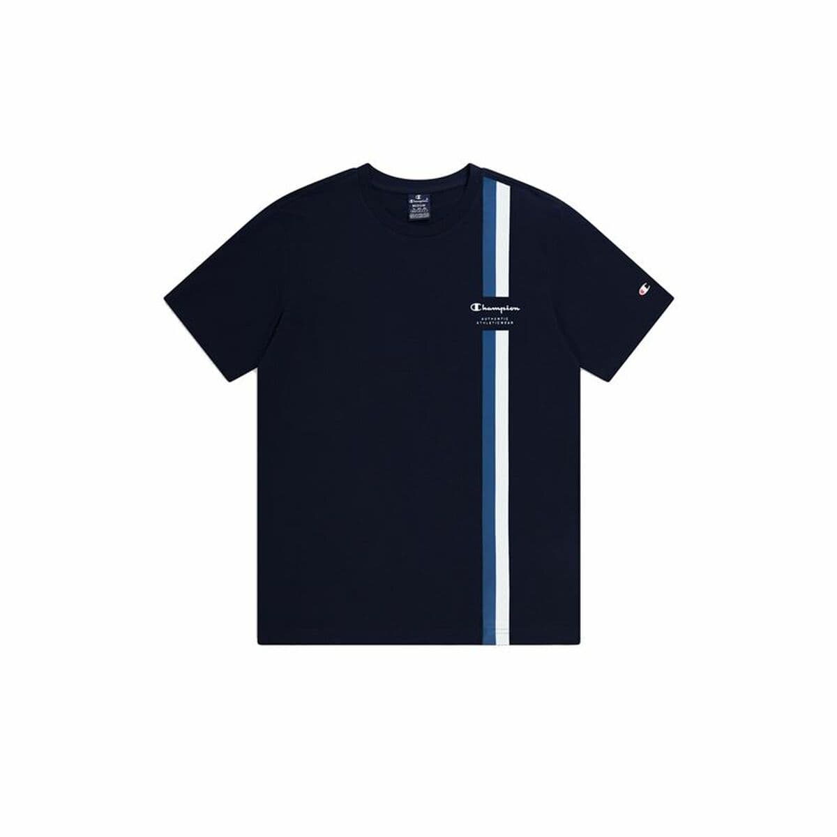 Herren Kurzarm-T-Shirt Champion Crewneck Schwarz