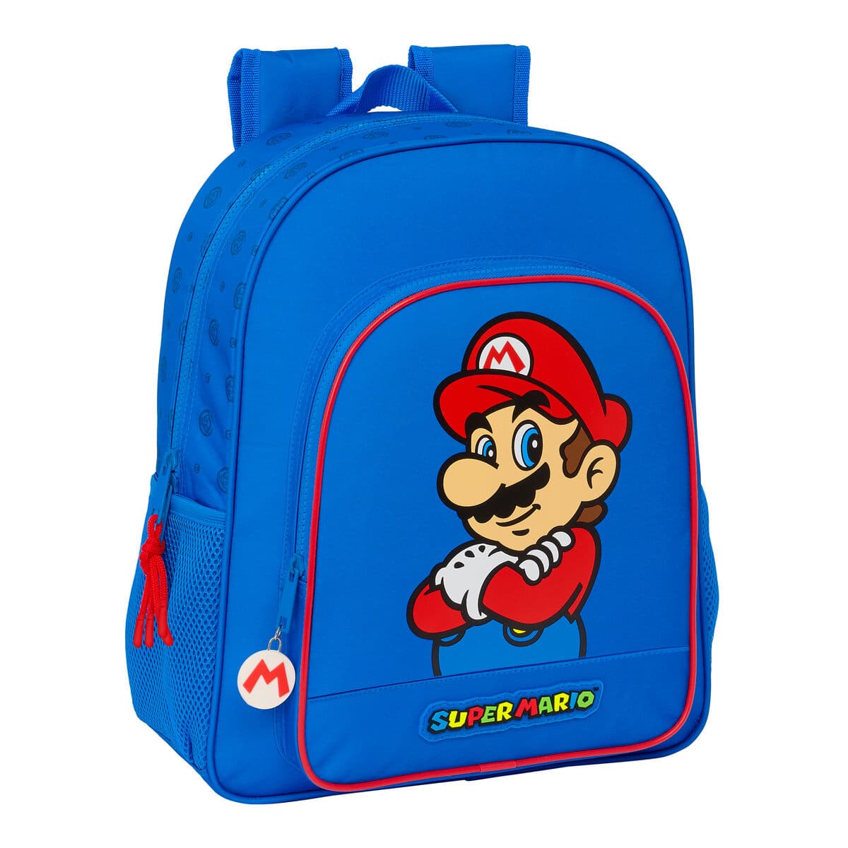Schulrucksack Super Mario Play Blau Rot 32 X 38 X 12 cm