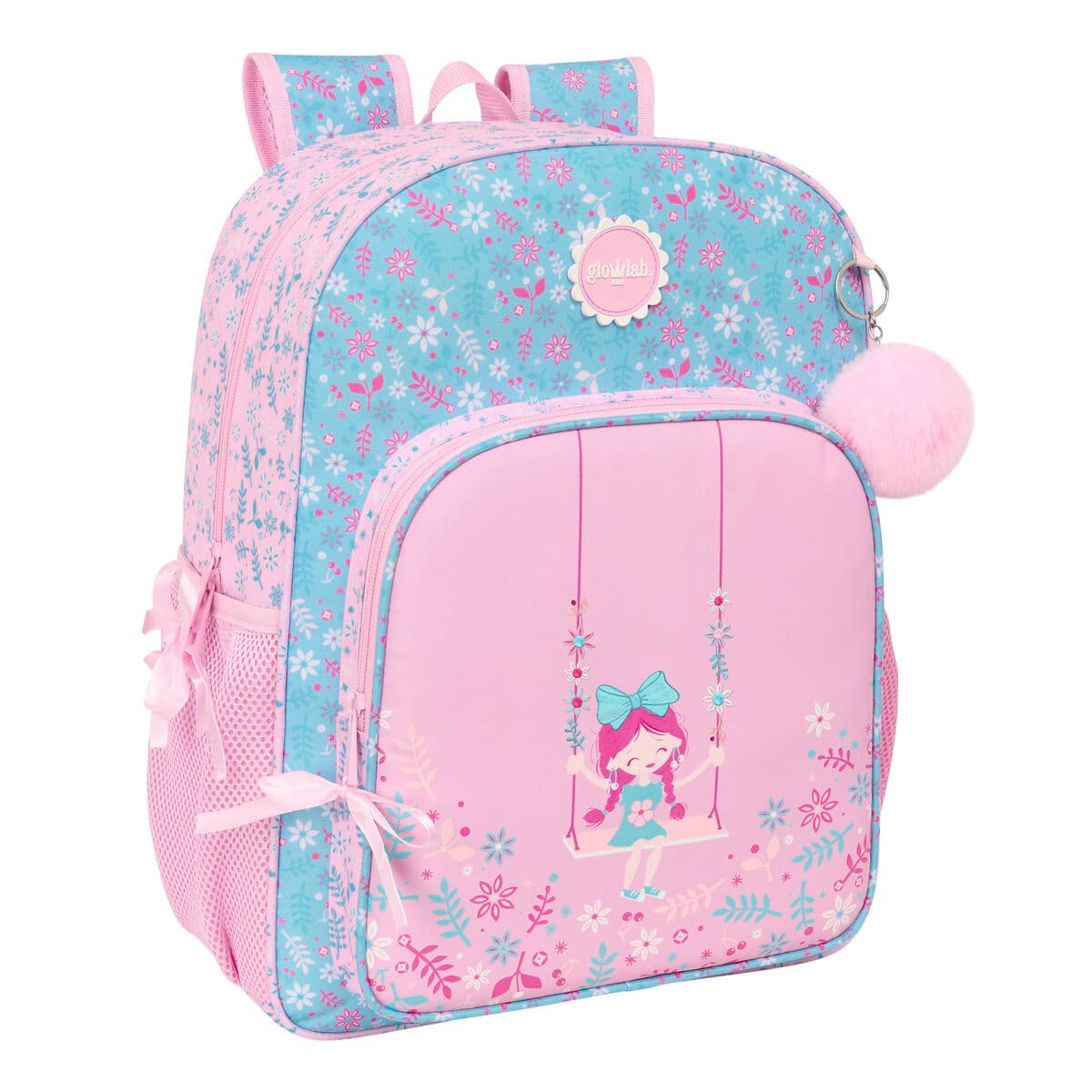 Schulrucksack Glow Lab Swing Bunt 33 x 42 x 14 cm