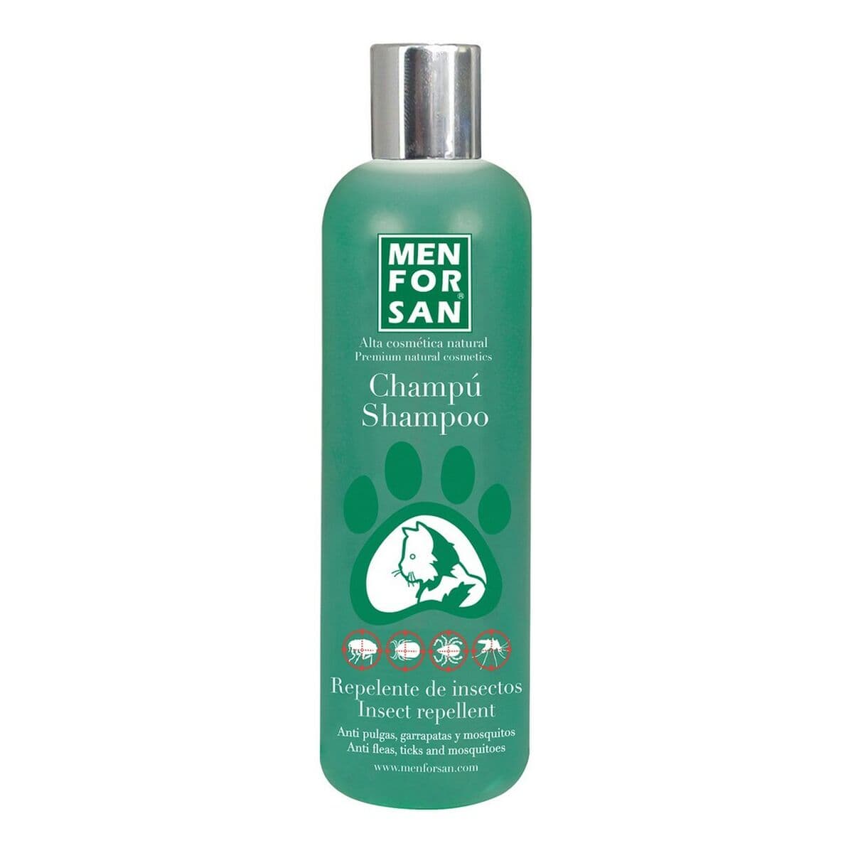 Flohshampoo Menforsan herbal 300 ml Katze Insektenschutzmittel