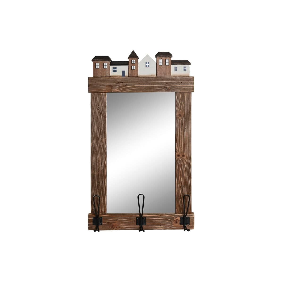 Wandspiegel DKD Home Decor Braun Antiker Finish 40 x 9 x 68 cm