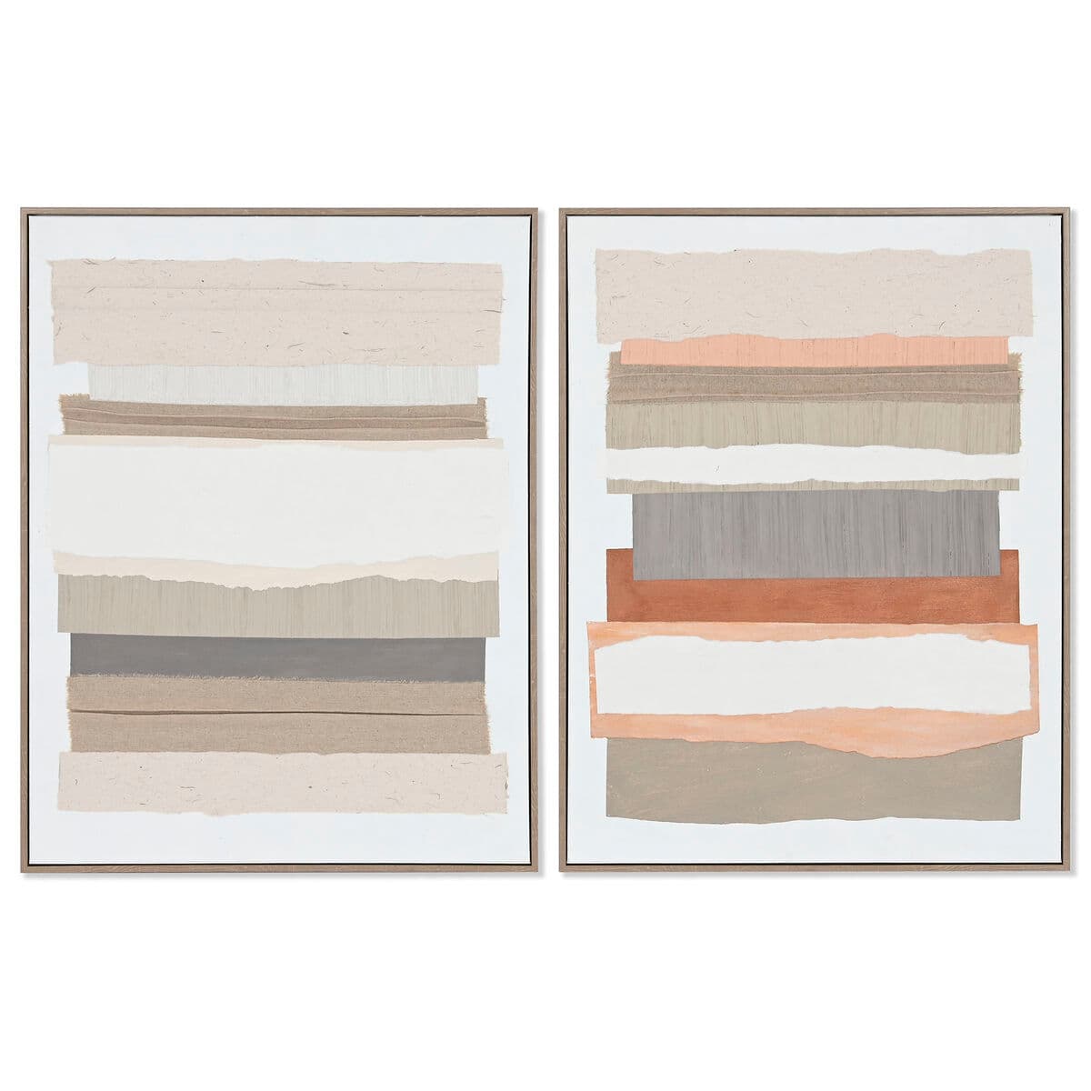 Leinwand Home ESPRIT Kiefer Leinwand 62 x 4,5 x 82 cm 62,3 x 4,5 x 82,3 cm