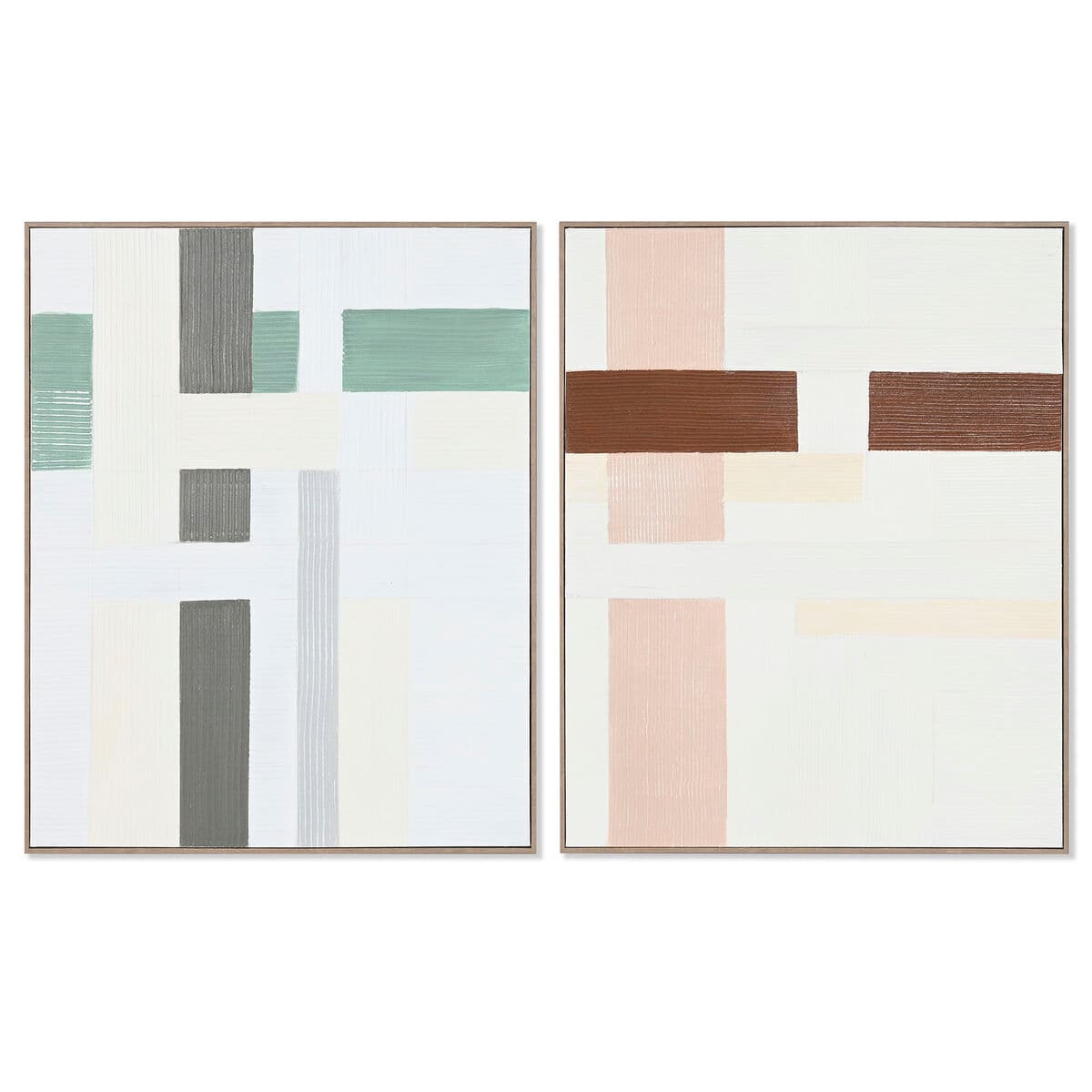 Leinwand Home ESPRIT Kiefer Leinwand 82 x 4,5 x 102 cm 82,2 x 4,5 x 102 cm
