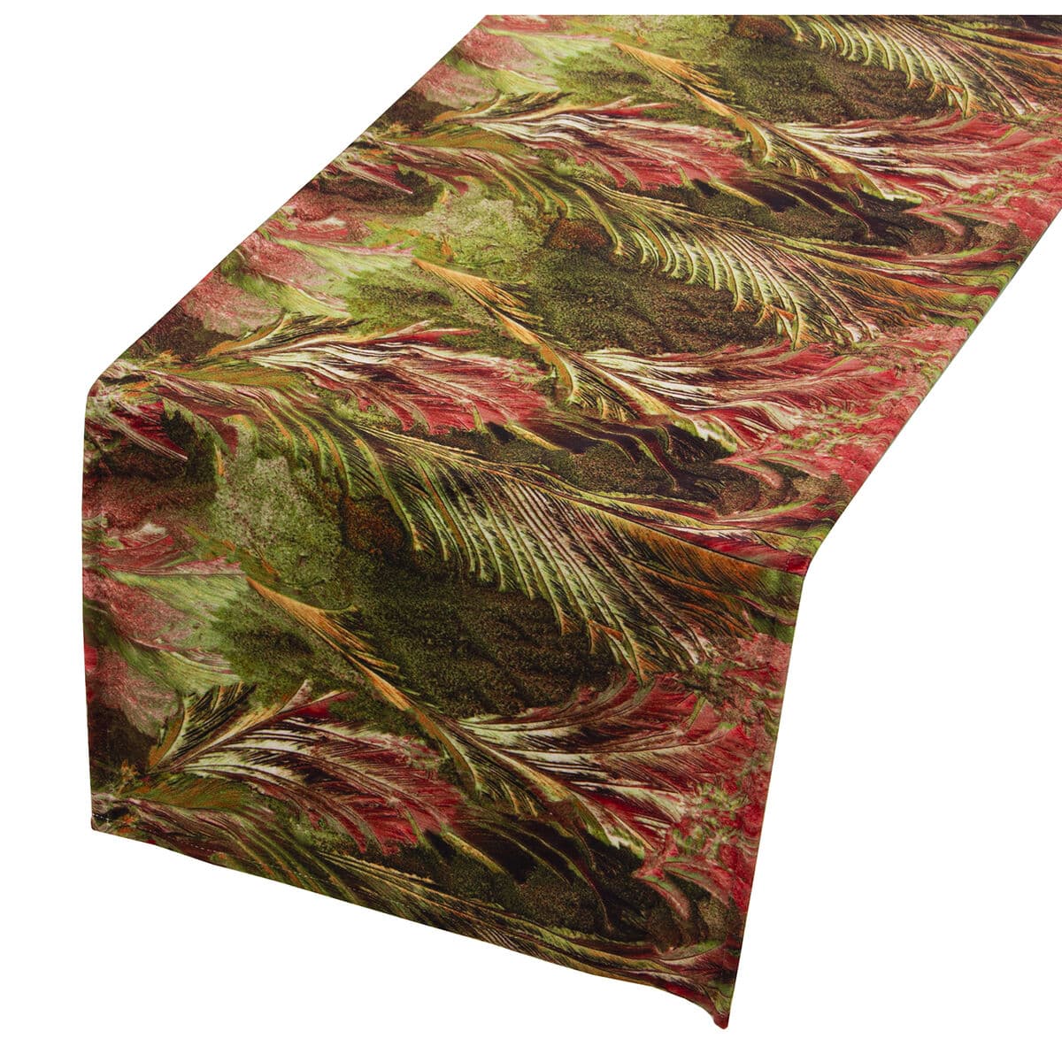 Tischläufer Alexandra House Living Bunt Textil 33 x 180 cm