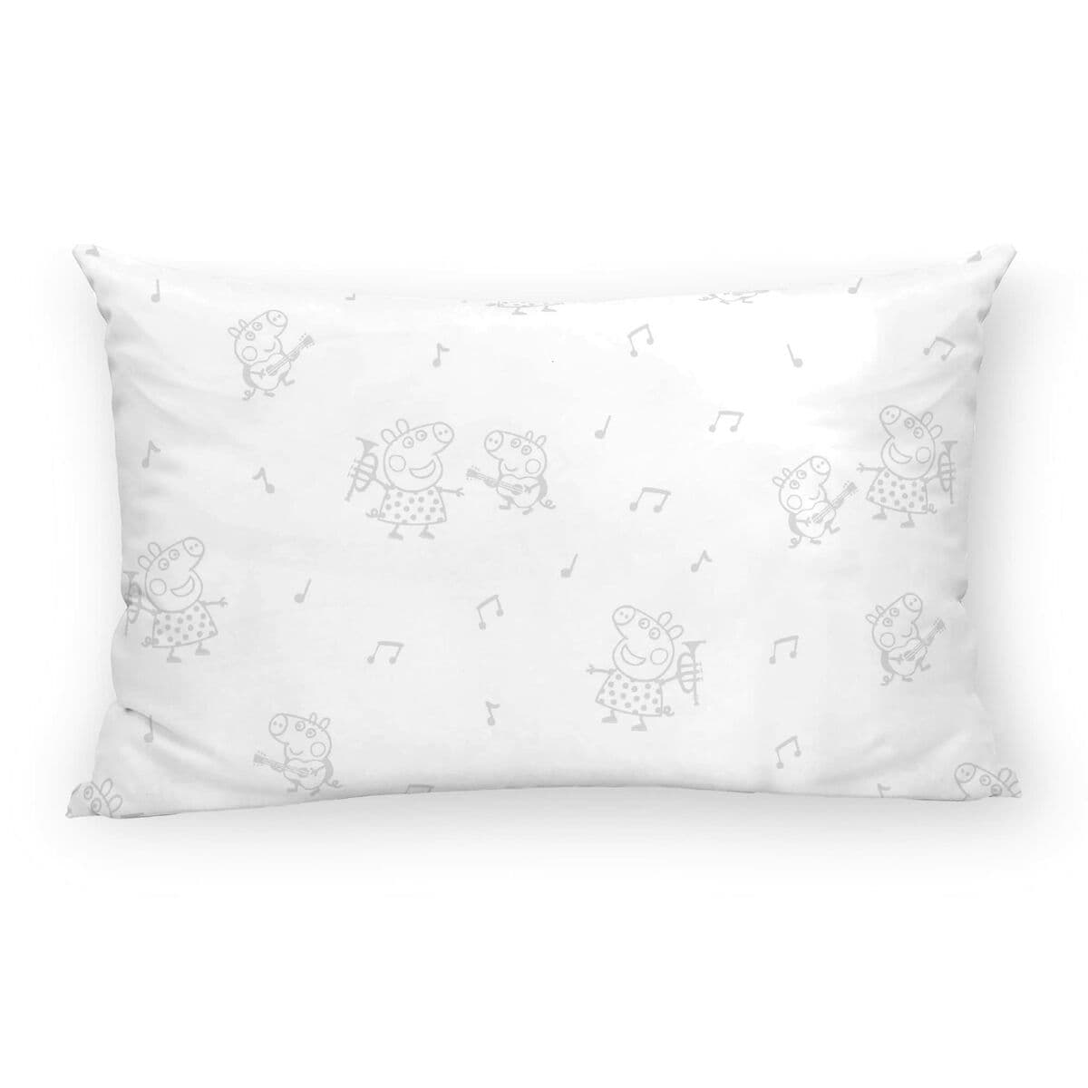 Kissenbezug Peppa Pig Grau Bunt 30 x 50 cm 100 % Baumwolle