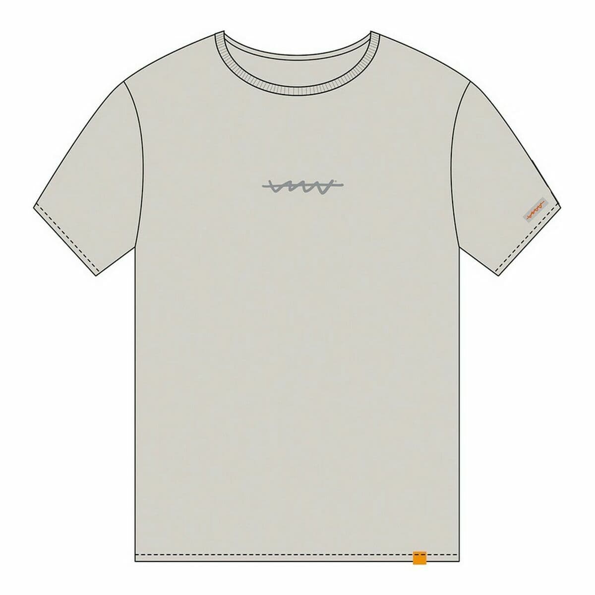Kurzarm-T-Shirt Cállate la Boca   Beige