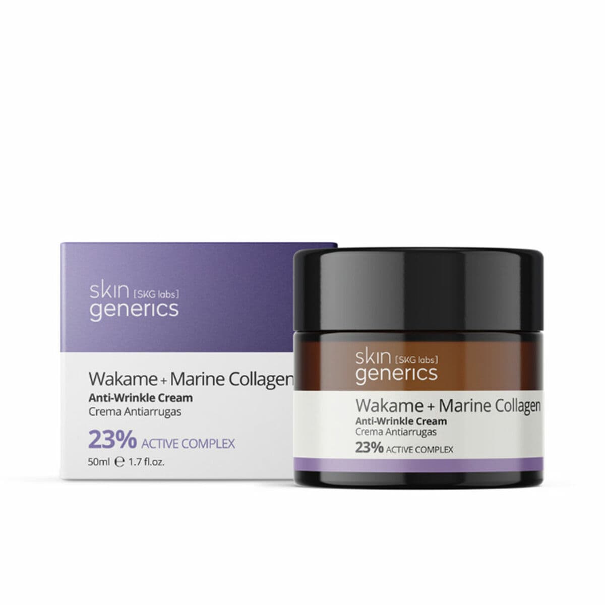 Anti-Falten Creme Skin Generics Wakame + Marine Collagen 50 ml