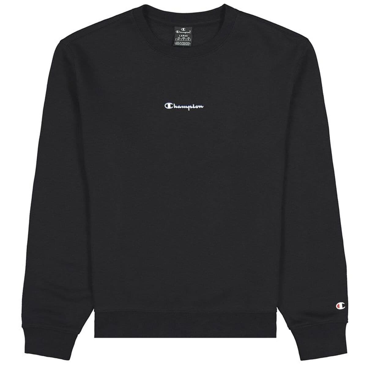 Herren Sweater ohne Kapuze Champion Basket Graphic M Schwarz