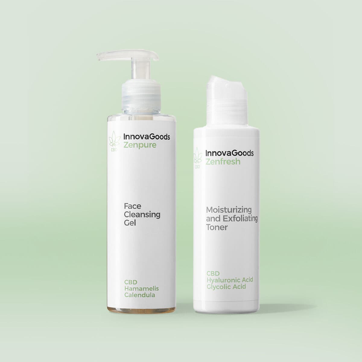 Doppel-Pack Gesichtsreinigung CBD InnovaGoods
