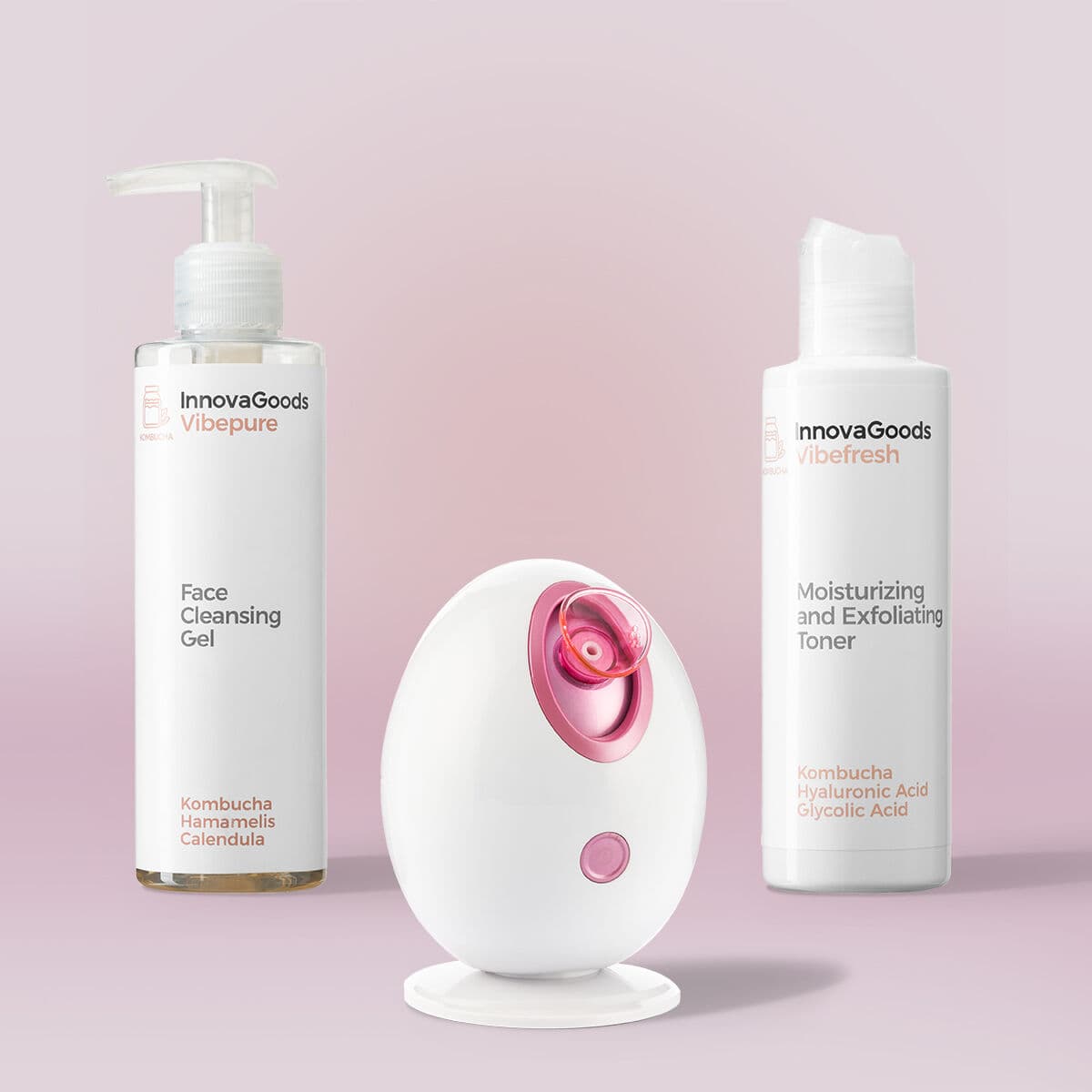 Packung Tiefenreinigende Gesichtsbehandlung Kombucha InnovaGoods