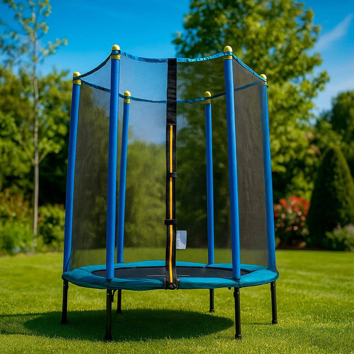 Kindertrampolin mit Sicherheitsnetz Zuply InnovaGoods