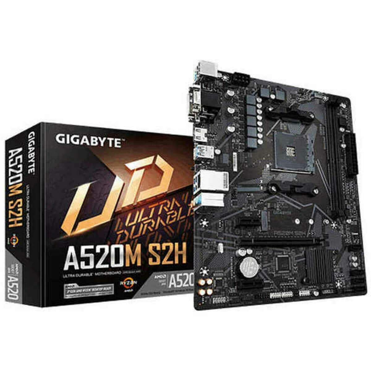 Motherboard Gigabyte A520M S2H AMD AM4 AMD A520 AMD