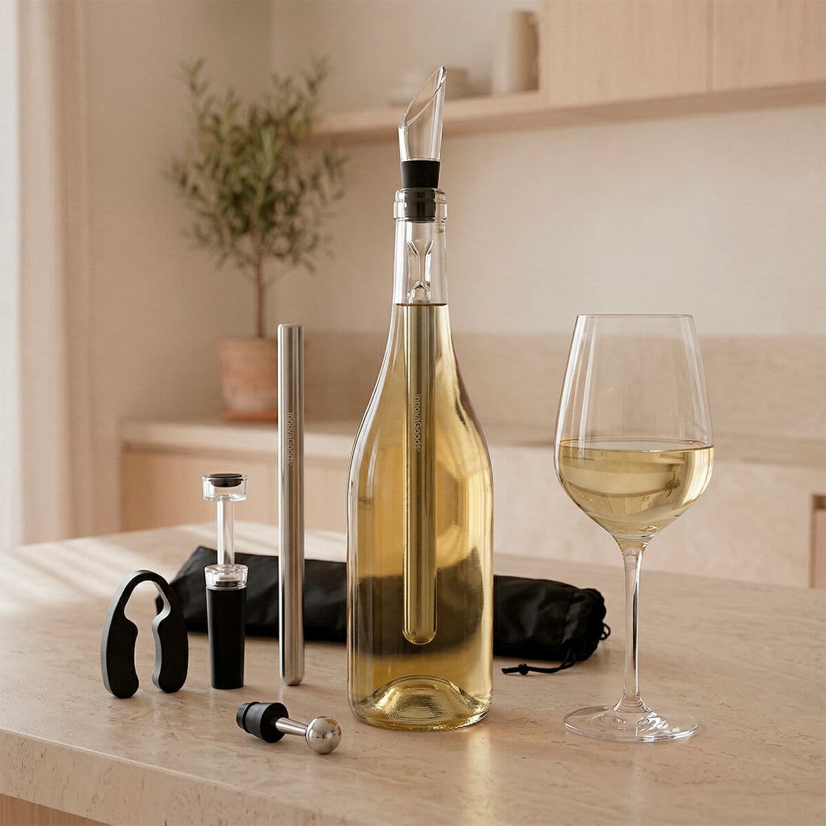 Weinzubehör-Set Chillour InnovaGoods 7 Stücke