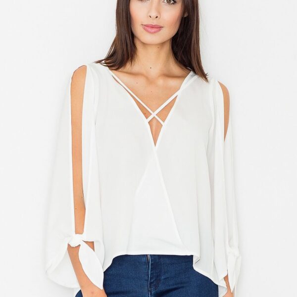 Blouse model 60697 Figl