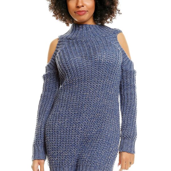 Hard-knitted jumper model 84345 PeeKaBoo