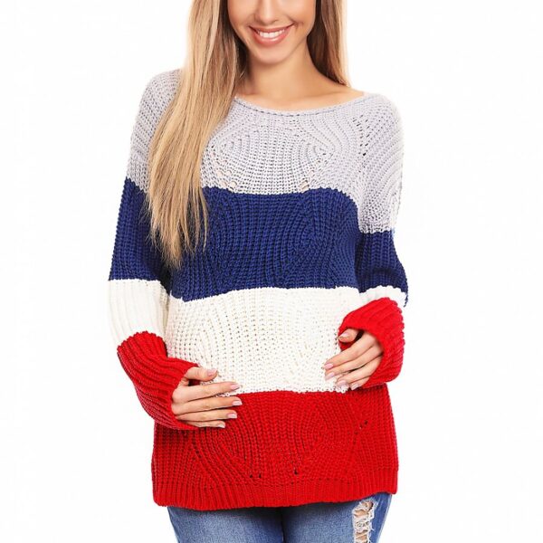 Pregnancy sweater model 132021 PeeKaBoo