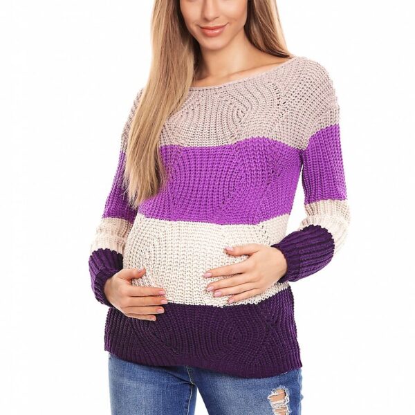 Pregnancy sweater model 132023 PeeKaBoo